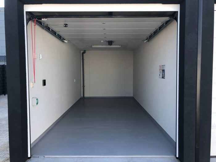 Garagebox binnenkant